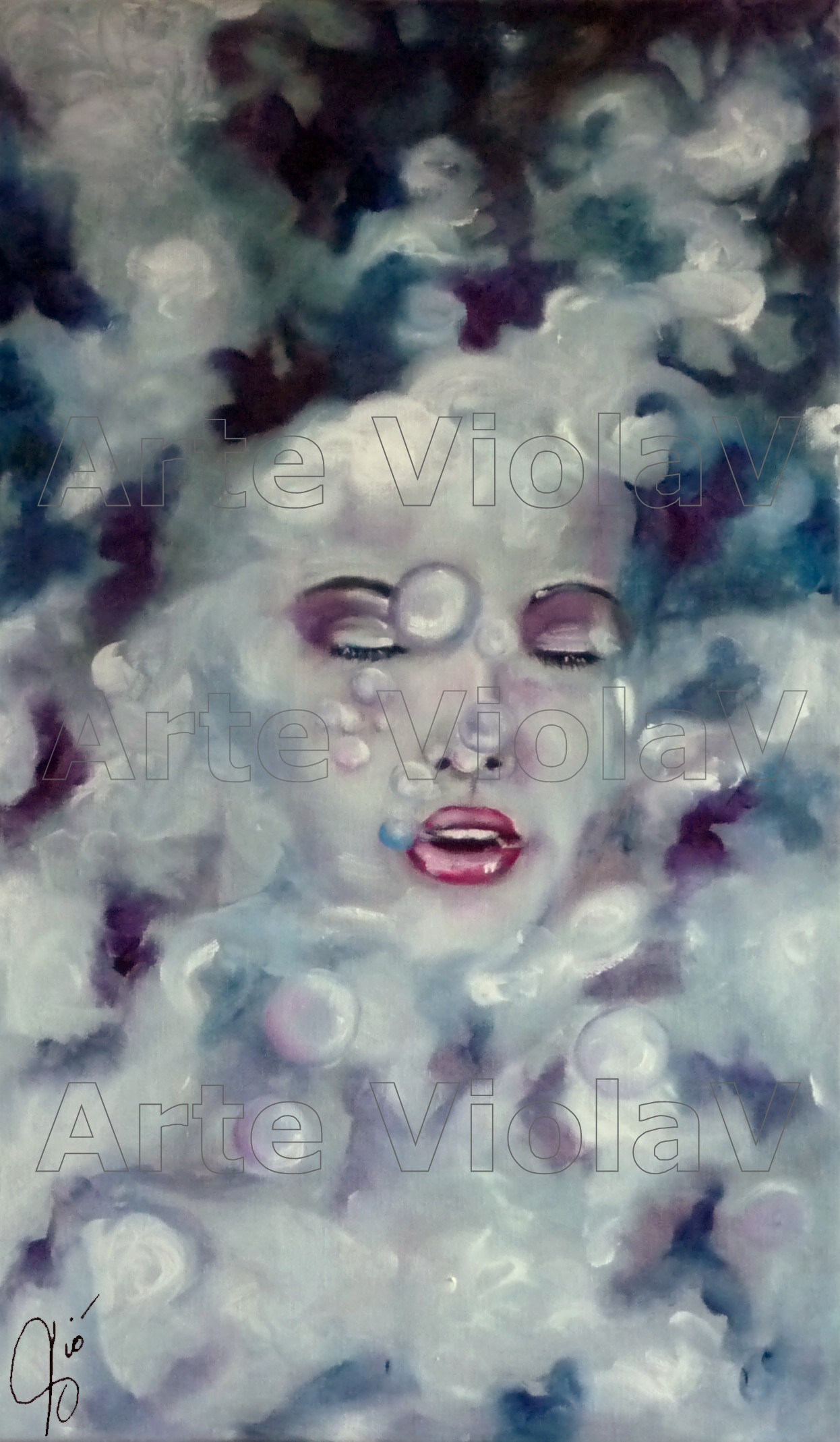 Anima un ritratto di Violetta Viola Arte ViolaV