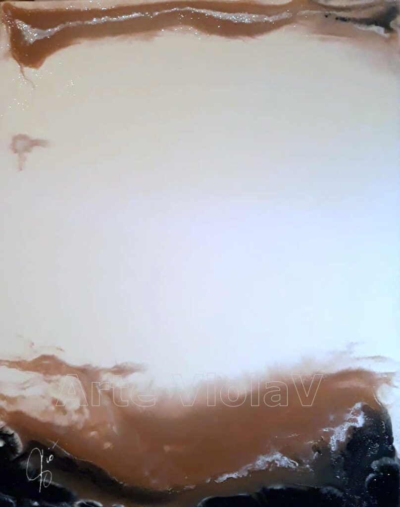 cosmo dipinto di Violetta Viola arte ViolaV